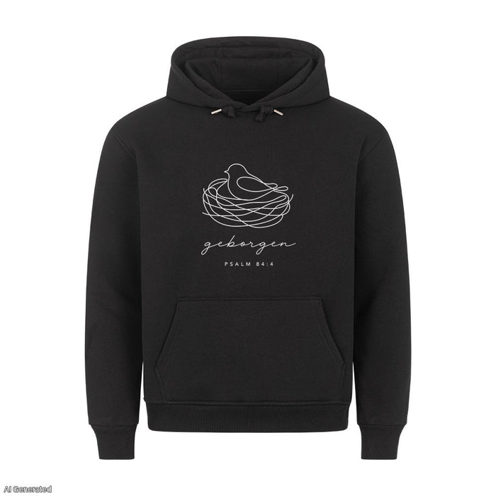 Geborgen Psalm 84:4 Hoodie