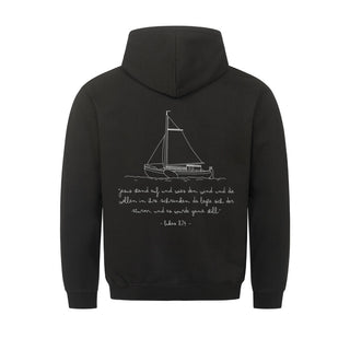 GJW Sachsen Segelhoodie Variante, Mountain Movers christliches Design