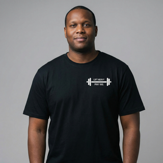 Lift Heavy Gym Oversized Shirt Variante, Mountain Movers christliches Design