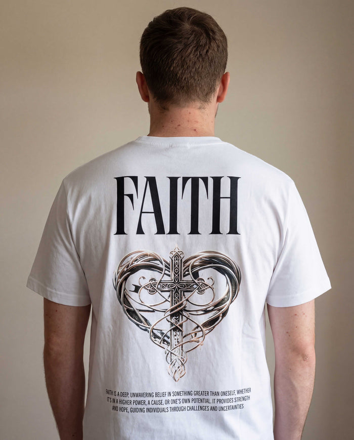 Faith love Shirt Backprint