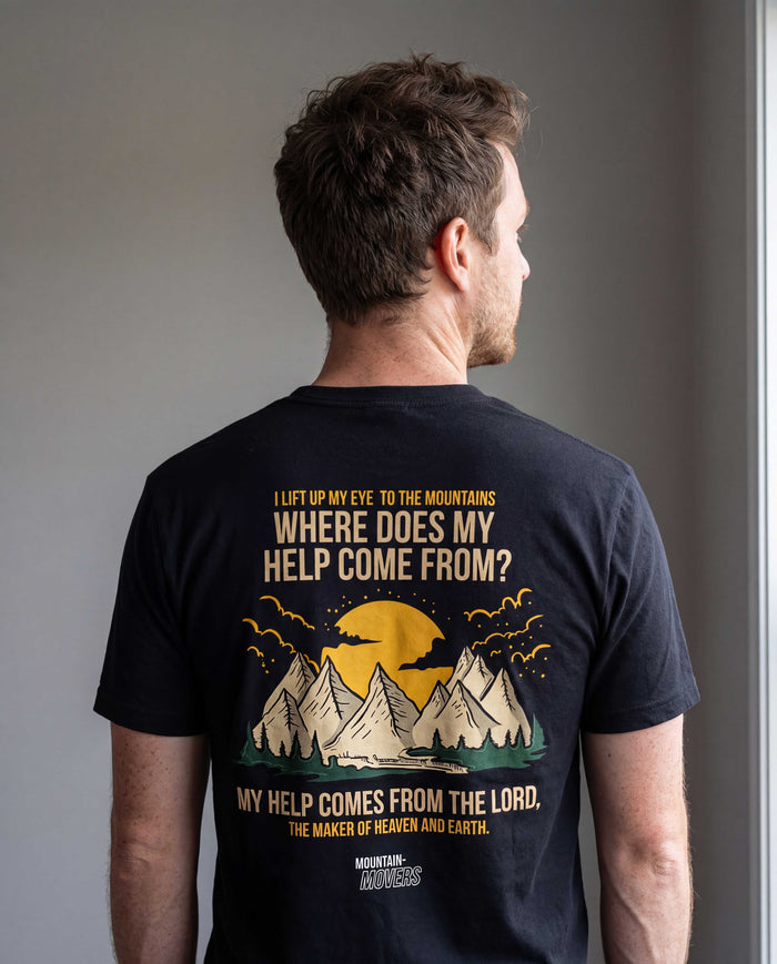 Hulp Komt Shirt Rugprint