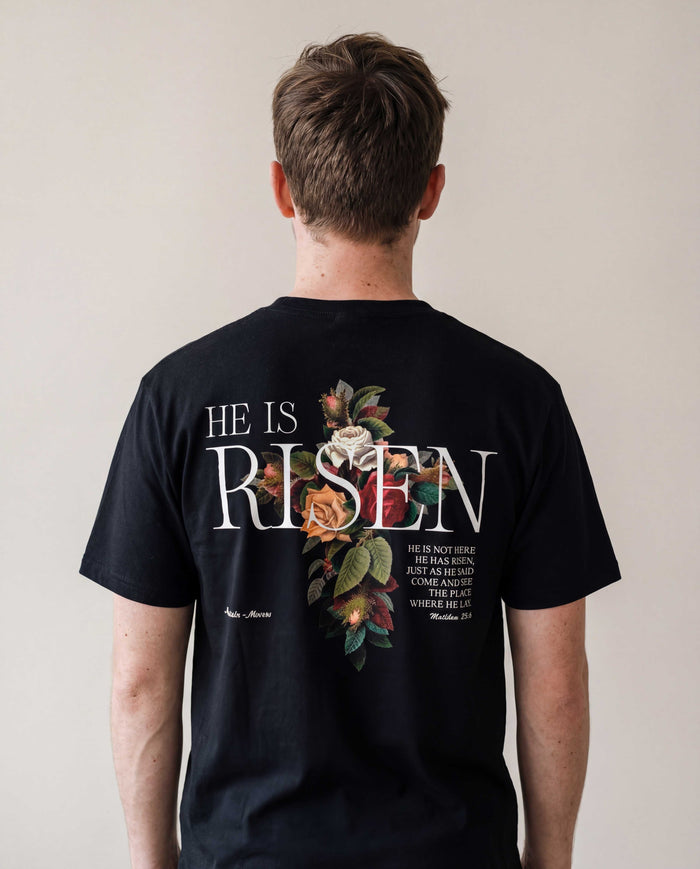 He is Risen Shirt Rugprint