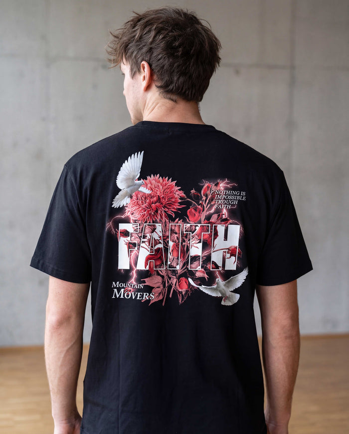 Faith Flower Shirt Rugprint