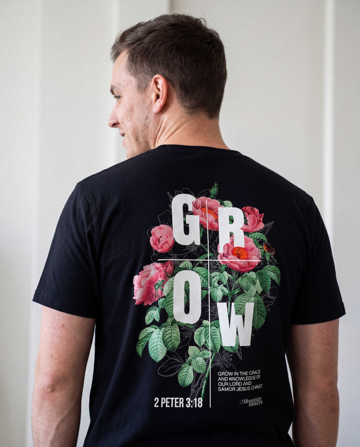 Grow Flower Shirt BackPrint