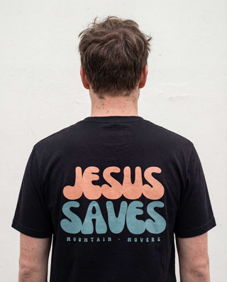 Jesus Saves, christliche Streetwear von Mountain Movers
