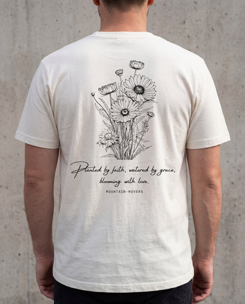 Planted by faith Shirt Backprint