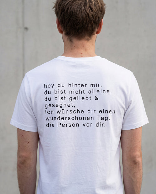 Hey jij shirt rugprint