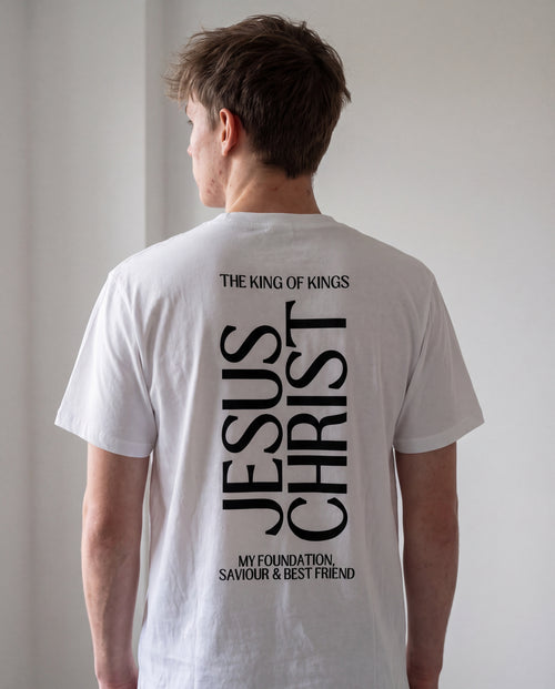 King Jesus Christ Shirt BackPrint