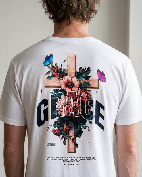 Grace Cross Shirt BackPrint