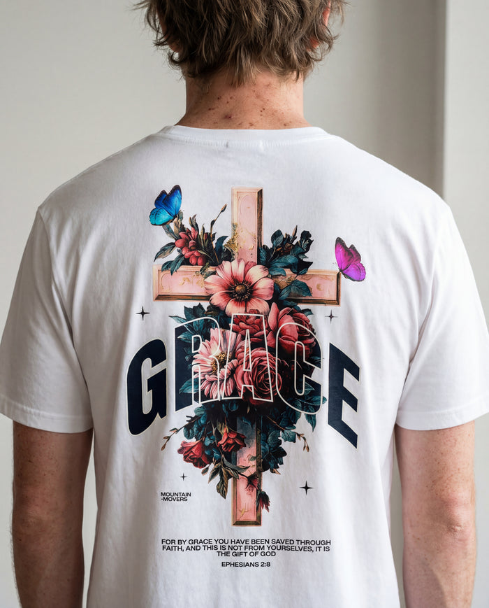 Grace Cross Shirt BackPrint