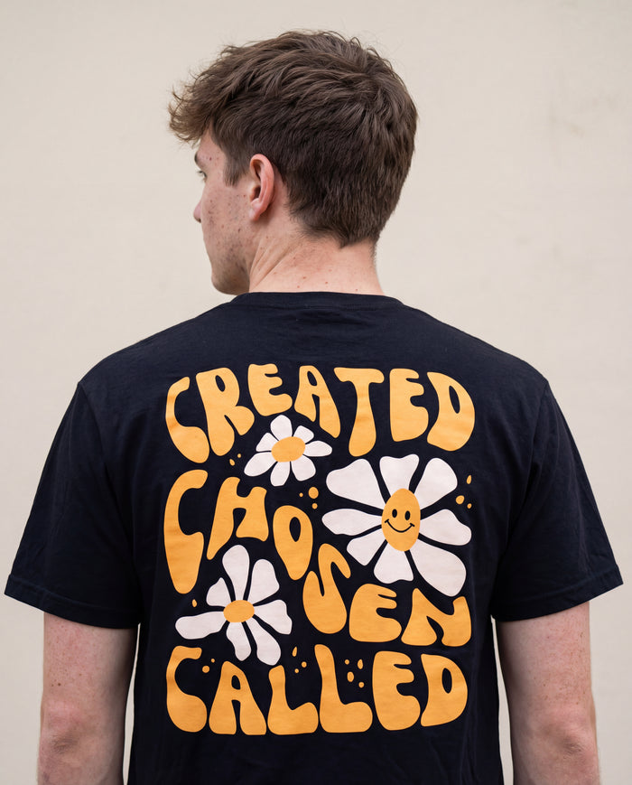 Created Chosen Called Shirt Backprint