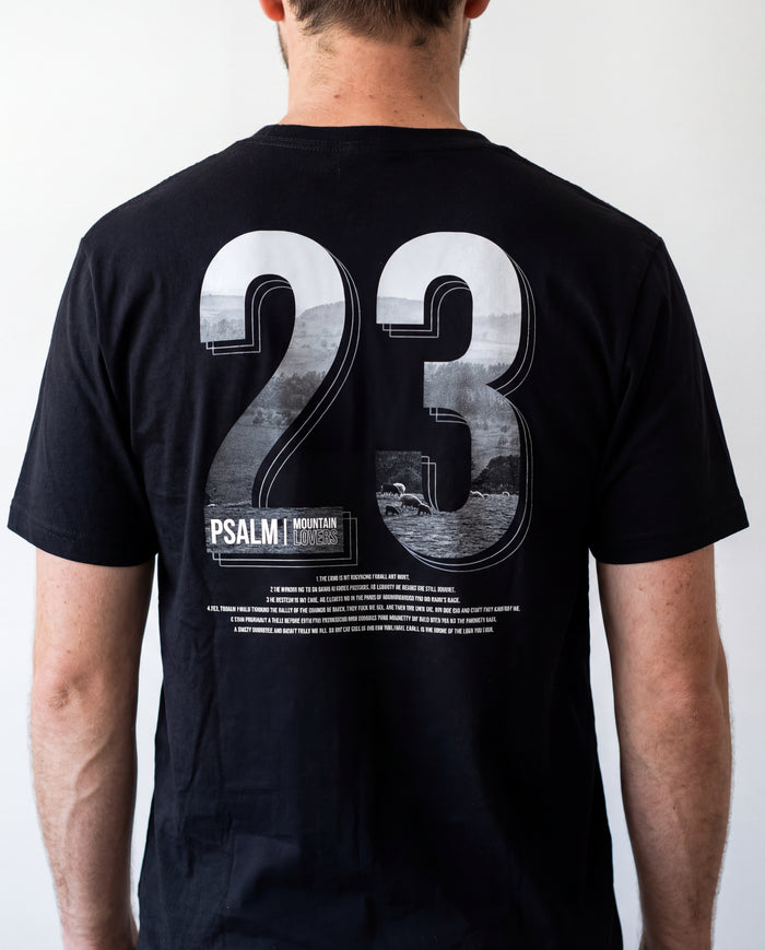 Psalm 23 Shirt Backprint