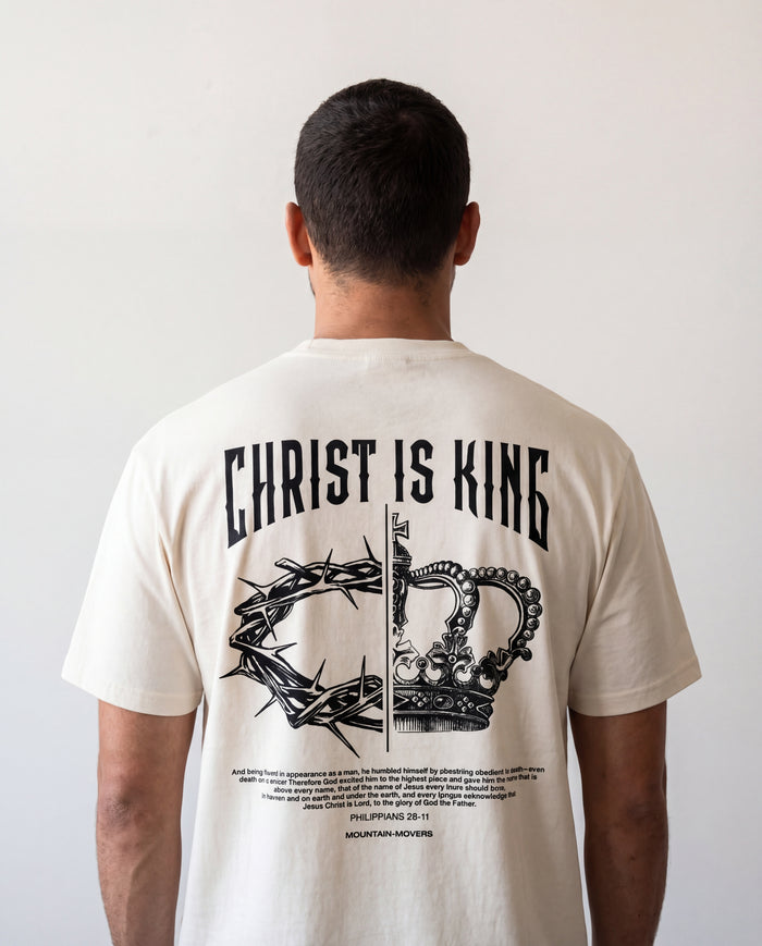 Christ is King Easter Shirt BackPrint