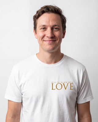 Golden Love T-Shirt schwarz, Mountain Movers christliche Streetwear