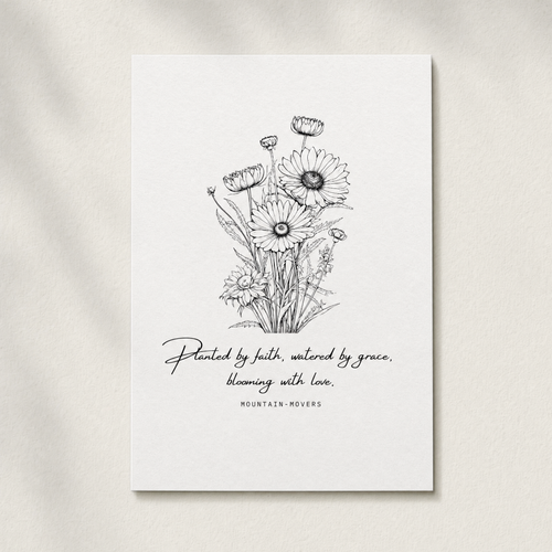 Planted by Faith Poster A4 + A3