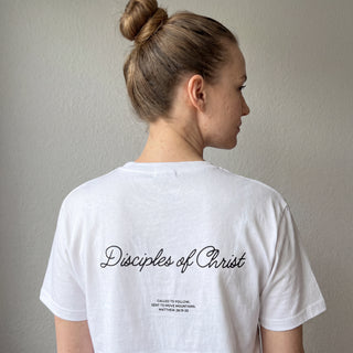 Disciple of Christ Shirt Front & BackPrint, Vorderansicht