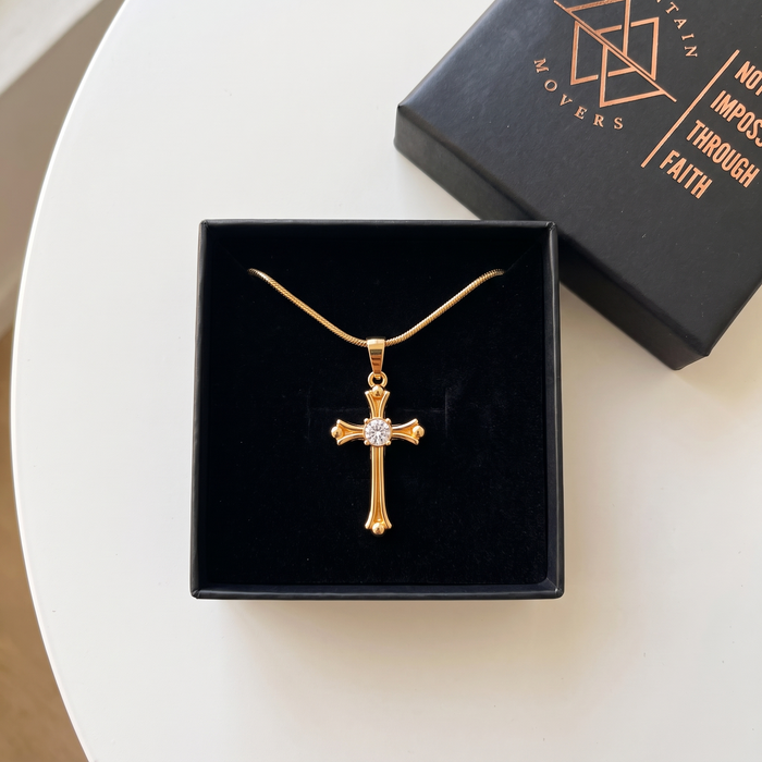 Stainless Steel Necklace with Hole