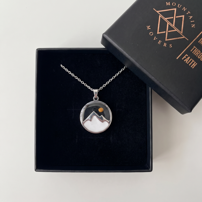 Stainless Steel Necklace with Hole