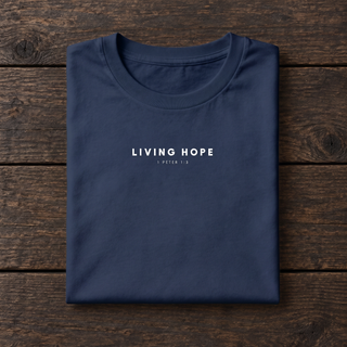 Living Hope Shirt Navy, Mountain Movers