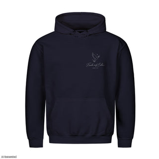 Friede auf Erden Christmas Hoodie Navy