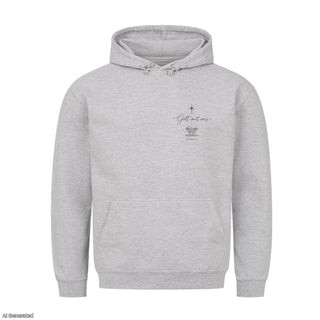 Gott mit uns Christmas Hoodie Grau