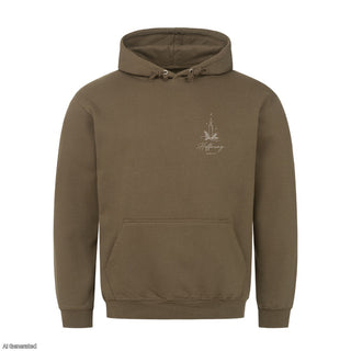 Hoffnung Jesaja 9,5 Christmas Hoodie Olive