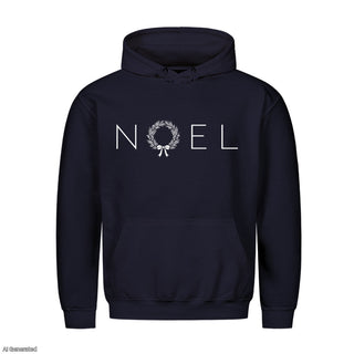 Noel Christmas Hoodie Navy