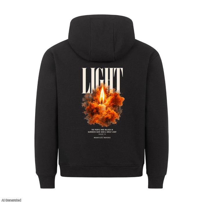 The People Who Walked in Darkness Christmas Hoodie Backprint
