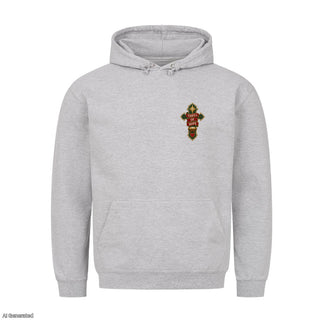 Thrill of Hope Christmas Hoodie Grau