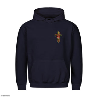 Thrill of Hope Christmas Hoodie Navy