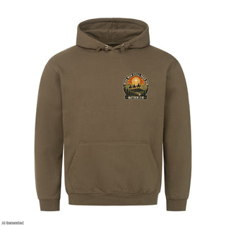 Wise Men Still Seek Him Badge Christmas Hoodie Olive