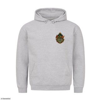 Wise Men Still Seek Him Stitch Christmas Hoodie Grau