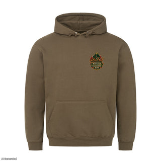 Wise Men Still Seek Him Stitch Christmas Hoodie Olive