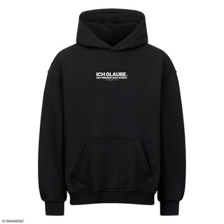 Schwarz – Oversize Hoodie