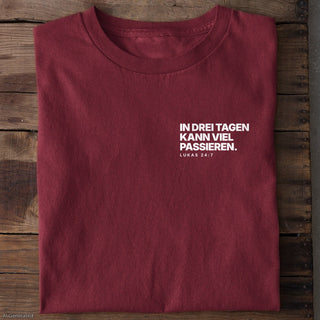 Burgunder – Unisex T-Shirt