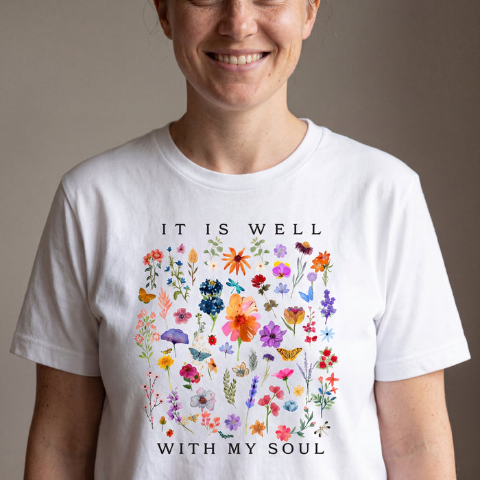 It is Well (Flowers) Shirt