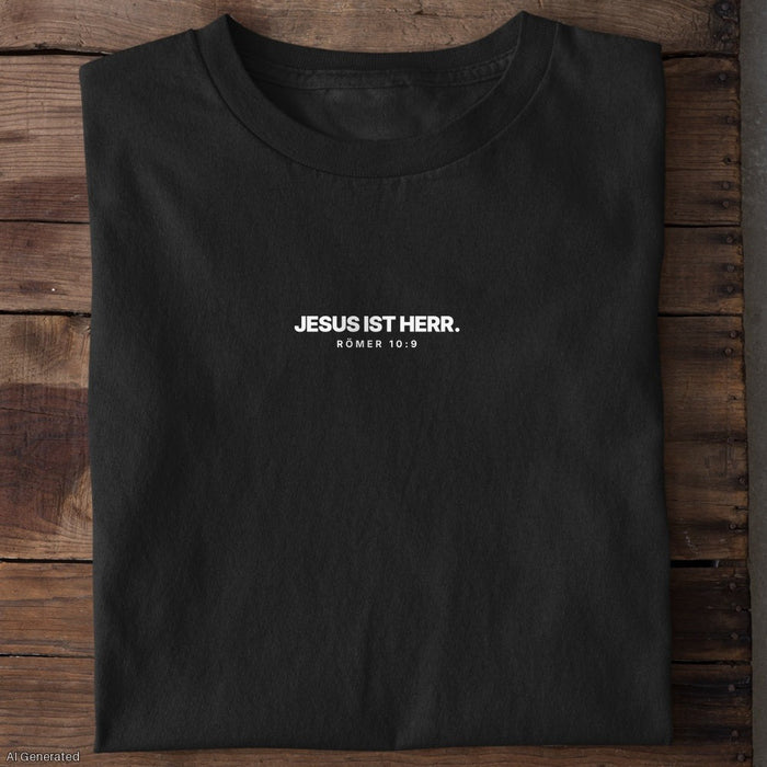 Jesus ist Herr Römer 10:9 T-Shirt