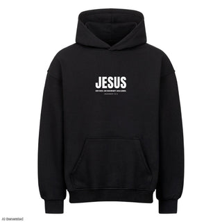 Schwarz – Oversize Hoodie