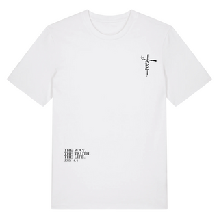 Jesus Cross Front Shirt Variante, Mountain Movers christliches Design