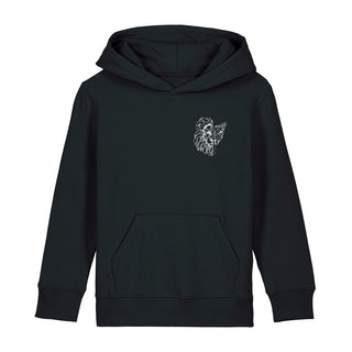 Lion X Lamb Kinderhoodie Schwarz