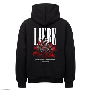 Schwarz – Oversize Hoodie
