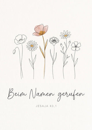 Beim Namen gerufen Postkarte Vorderseite, Mountain Movers