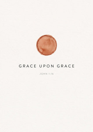 Grace upon grace Postkarte Vorderseite, Mountain Movers