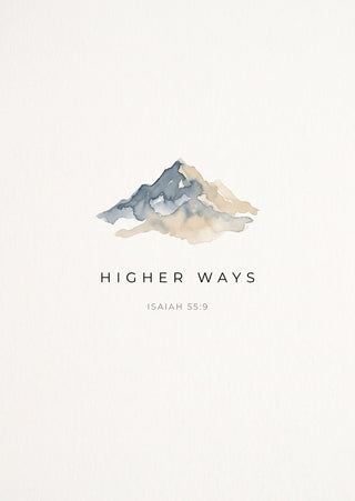Higher ways Postkarte Vorderseite, Mountain Movers