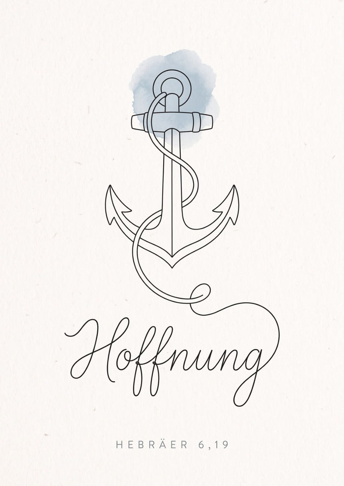 Hoffnung Postkarte