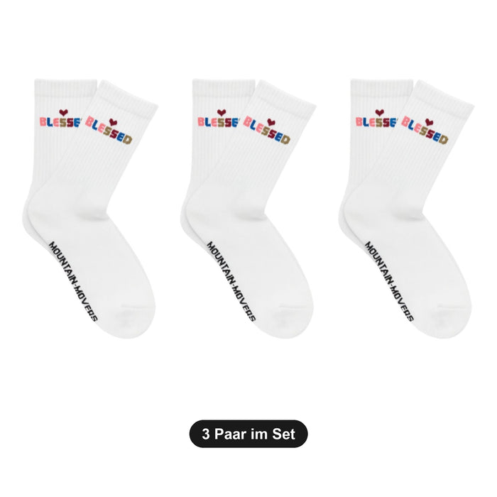 Blessed Socken 3er-Bundle – dünne Sommersocken