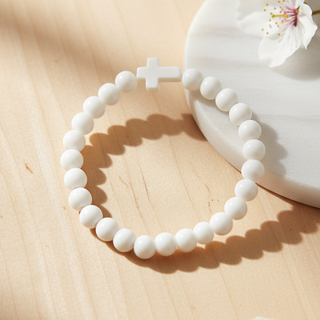 Surprise Kreuz Perlenarmband Variante, Mountain Movers christliches Design