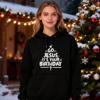 Go Jesus Christmas Hoodie