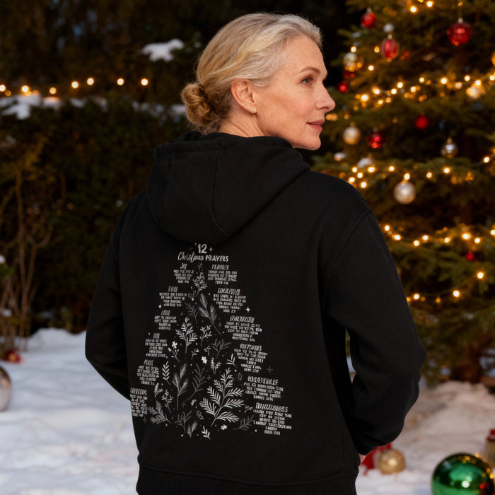 Christmas Prayers Hoodie BackPrint