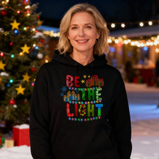 Be the Light Christmas Hoodie